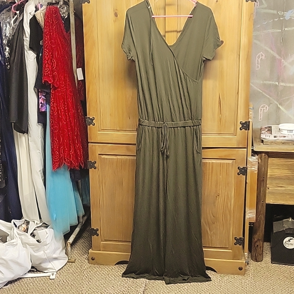 Olive romper